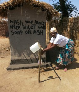 Donate a latrine.