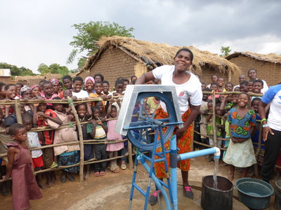 Donate a water pump.